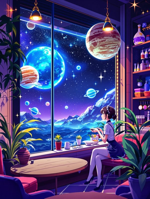 星海咖啡厅 动漫封面